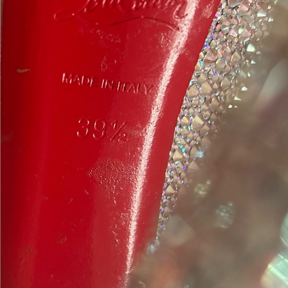 BNIB Christian Louboutin Embellished Daffodil Pumps 39.5!!! - Picture 4 of 5